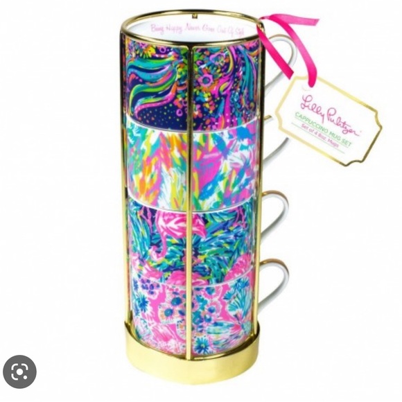 Lilly Pulitzer Dining Lilly Pulitzer Mug Set Poshmark